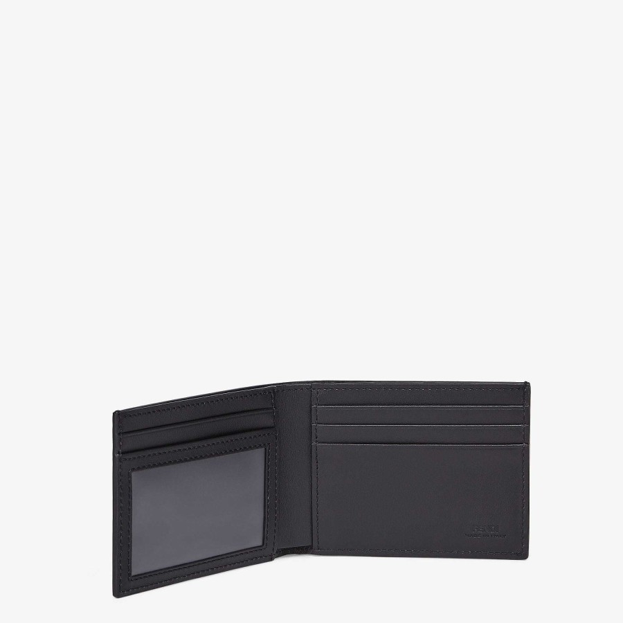 Men Fendi Wallets | Fendi Diagonal Us Dollar Wallet Gray