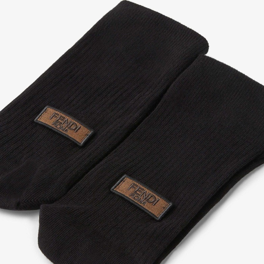 Men Fendi Socks | Socks Black