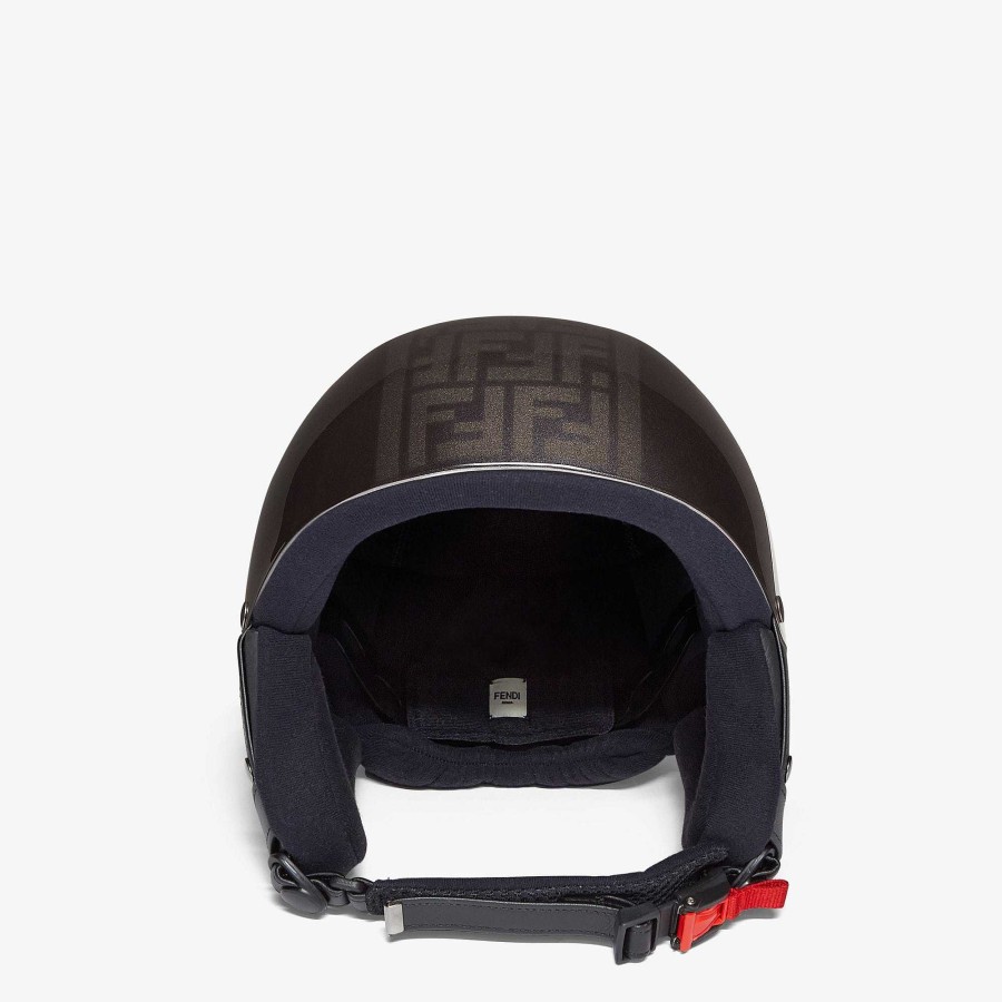 Men Fendi Skiwear | Helmet Black