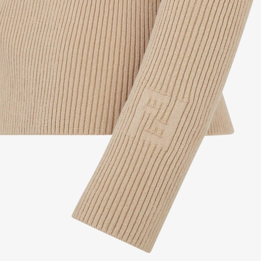 Women Fendi Knitwear | Cardigan Beige