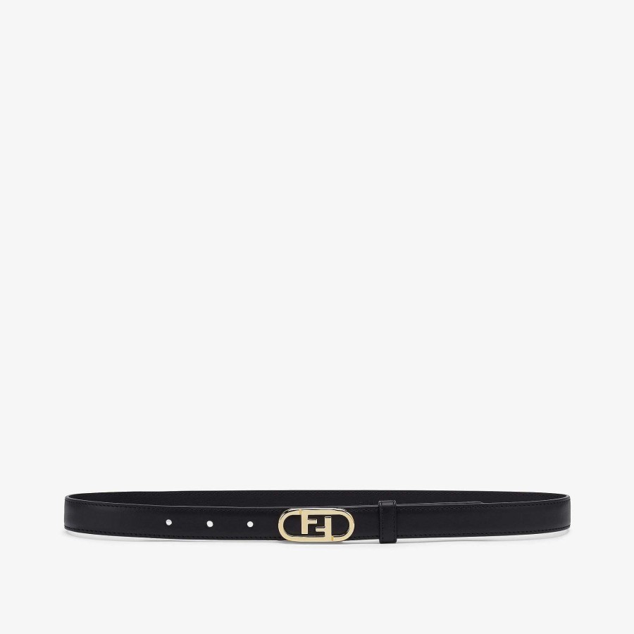 Women Fendi Belts | Fendi O'Lock Belt Black