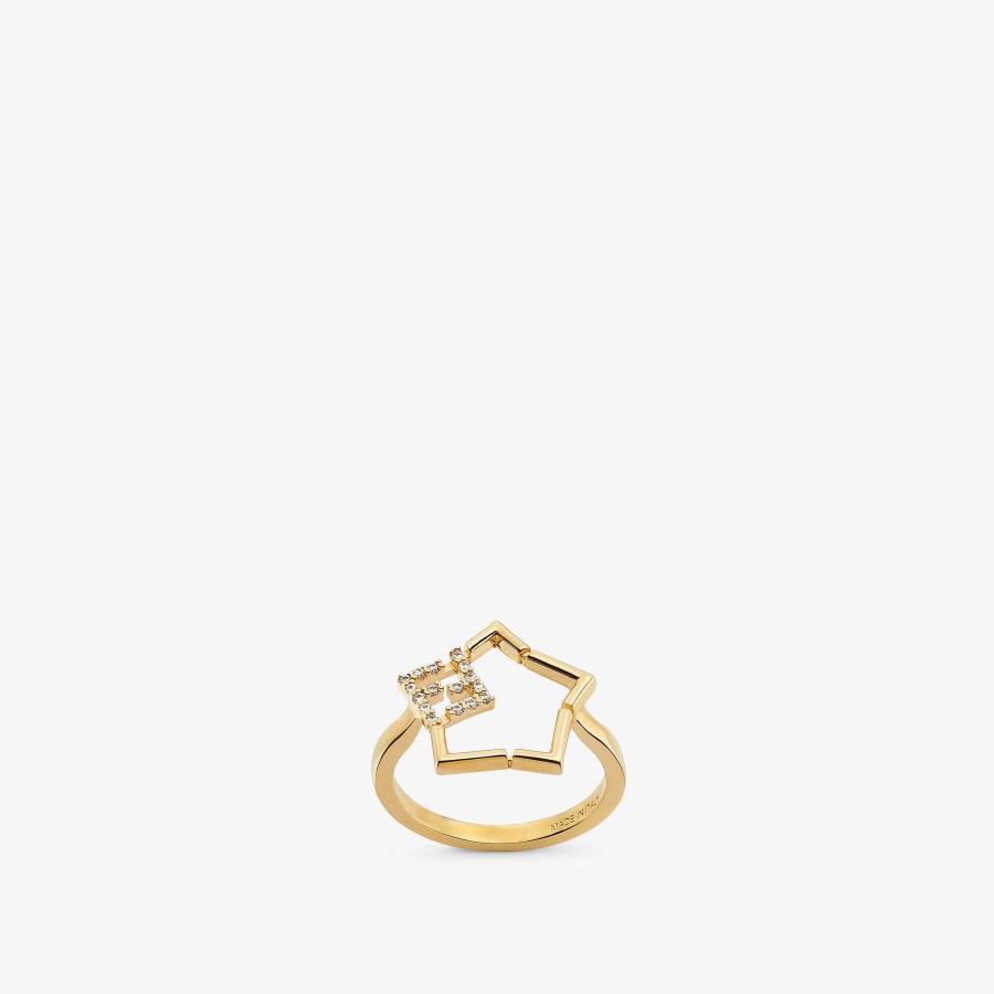 Women Fendi Rings | Ring Gold