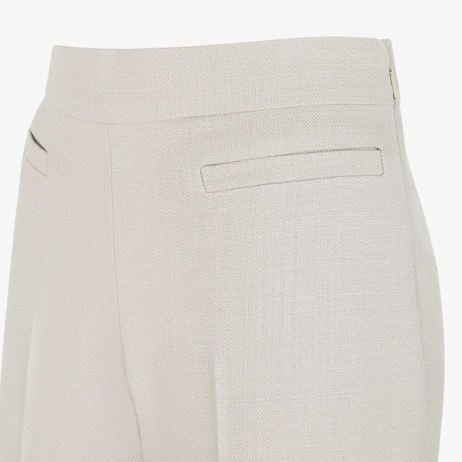 Women Fendi Pants & Shorts | Pants Beige