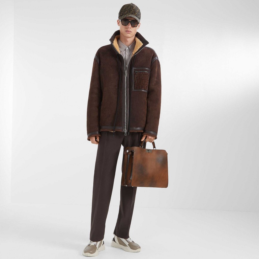 Men Fendi Peekaboo | Peekaboo Iseeu Medium Brown