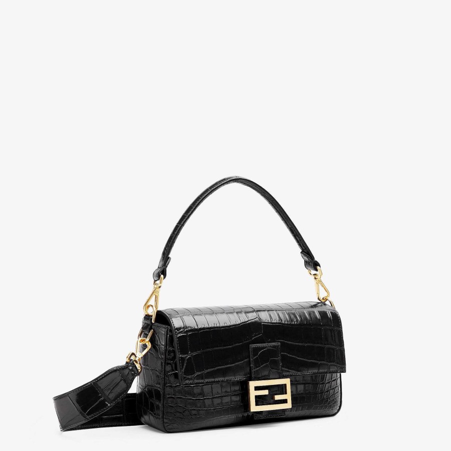 Women Fendi Shoulder & Crossbody Bags | Baguette Black