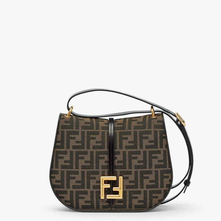 Women Fendi Shoulder & Crossbody Bags | C'Mon Medium Brown