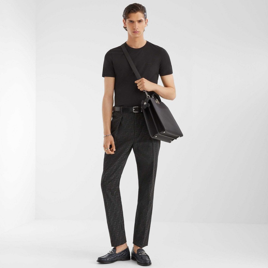 Men Fendi Timeless | Peekaboo Iseeu Medium Black