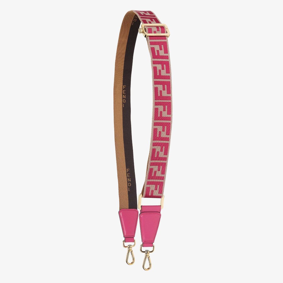 Women Fendi Shoulder Straps & Bag Accessories | Strap You White