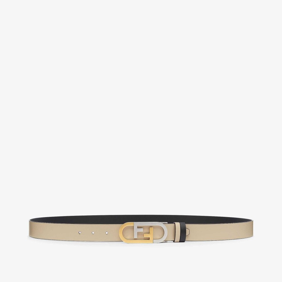 Men Fendi Belts | Fendi O'Lock Belt Black