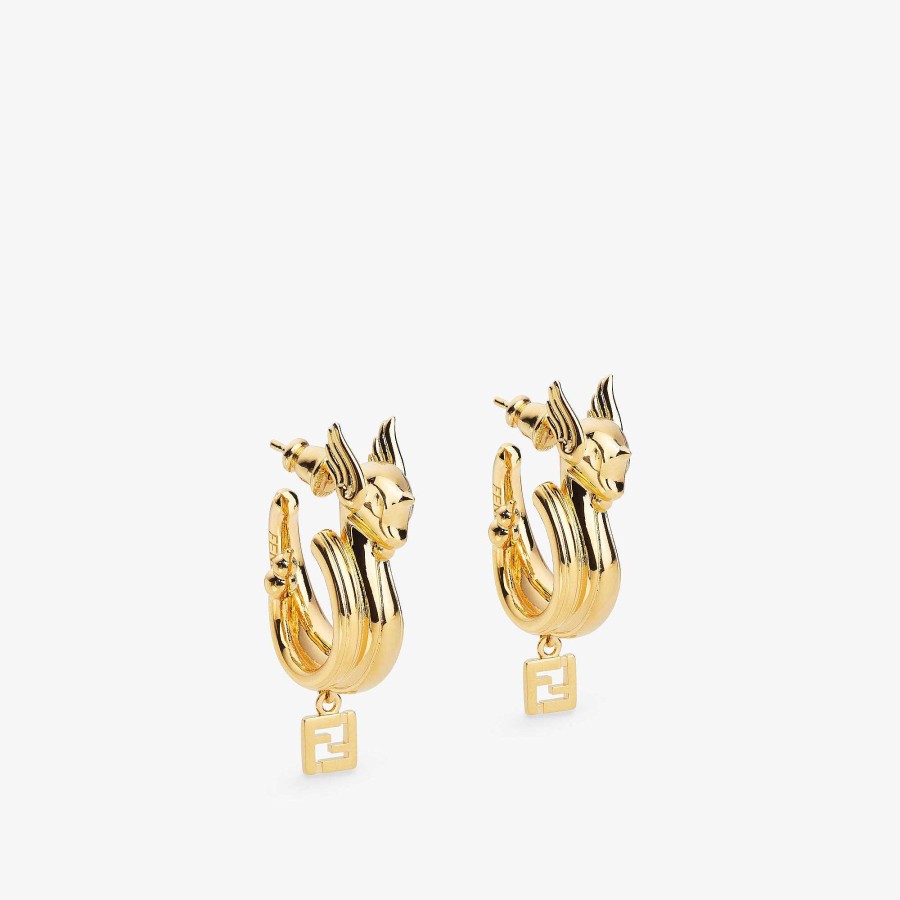 Fendi X Frgmt X Pokemon Fendi | Earrings Gold