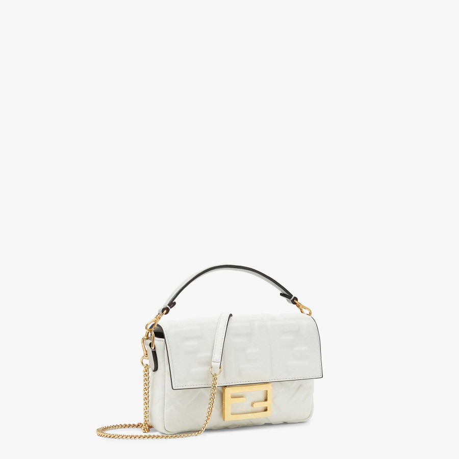 Kids Fendi Accessories | Baguette Mini White