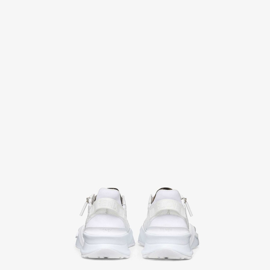 Men Fendi Sneakers | Fendi Flow White