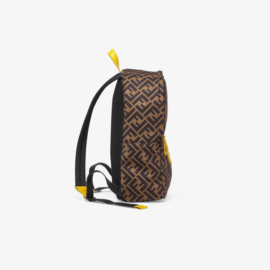 Kids Fendi Accessories | Junior Ff Backpack Multicolor