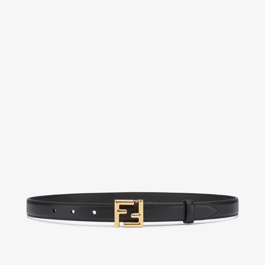 Women Fendi Belts | Ff Belt Black