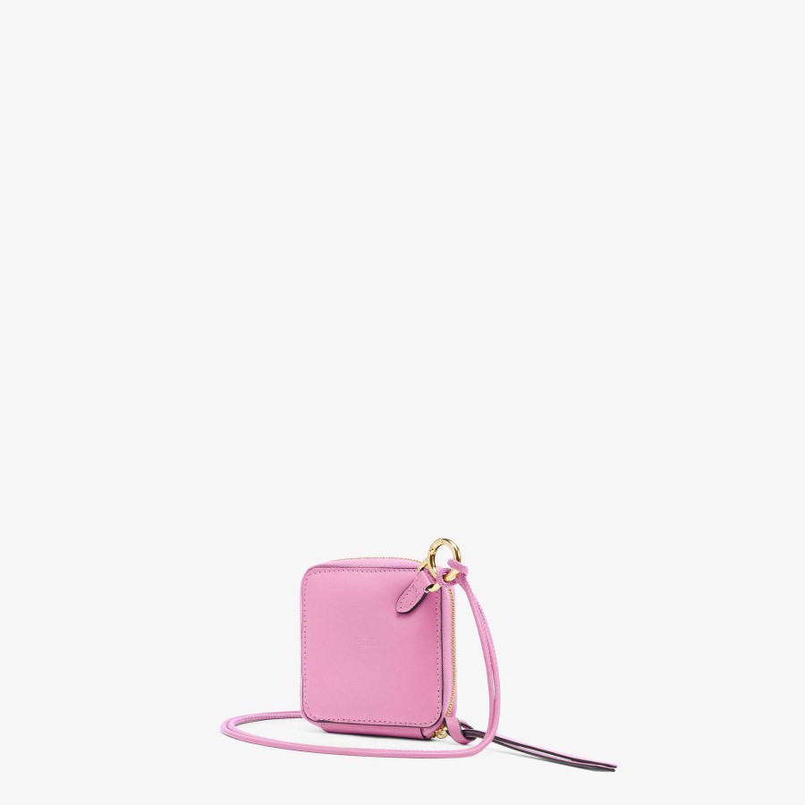 Women Fendi Wallets | Small Ff Cube Wallet Pink