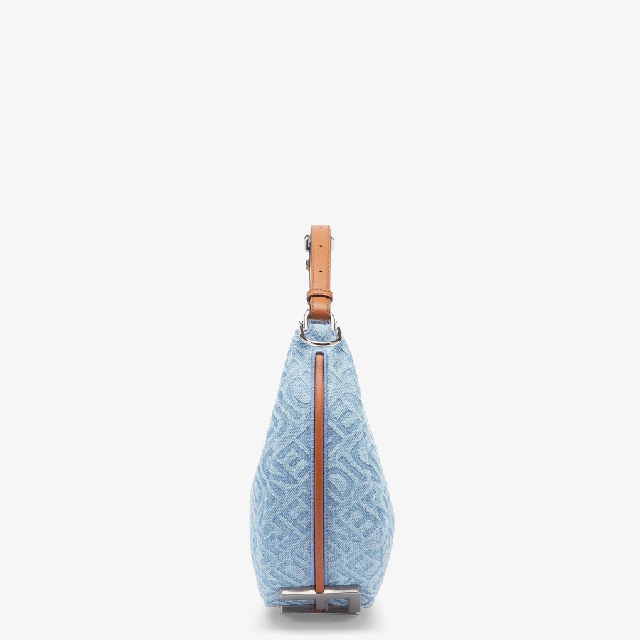 Women Fendi Hobo Bags | Fendigraphy Small Light Blue