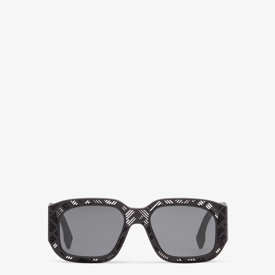 Men Fendi Sunglasses | Fendi Shadow Black