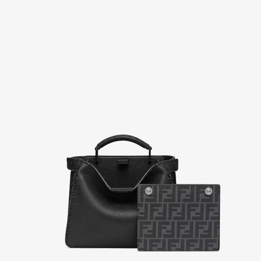 Men Fendi Timeless | Peekaboo Iseeu Mini Black