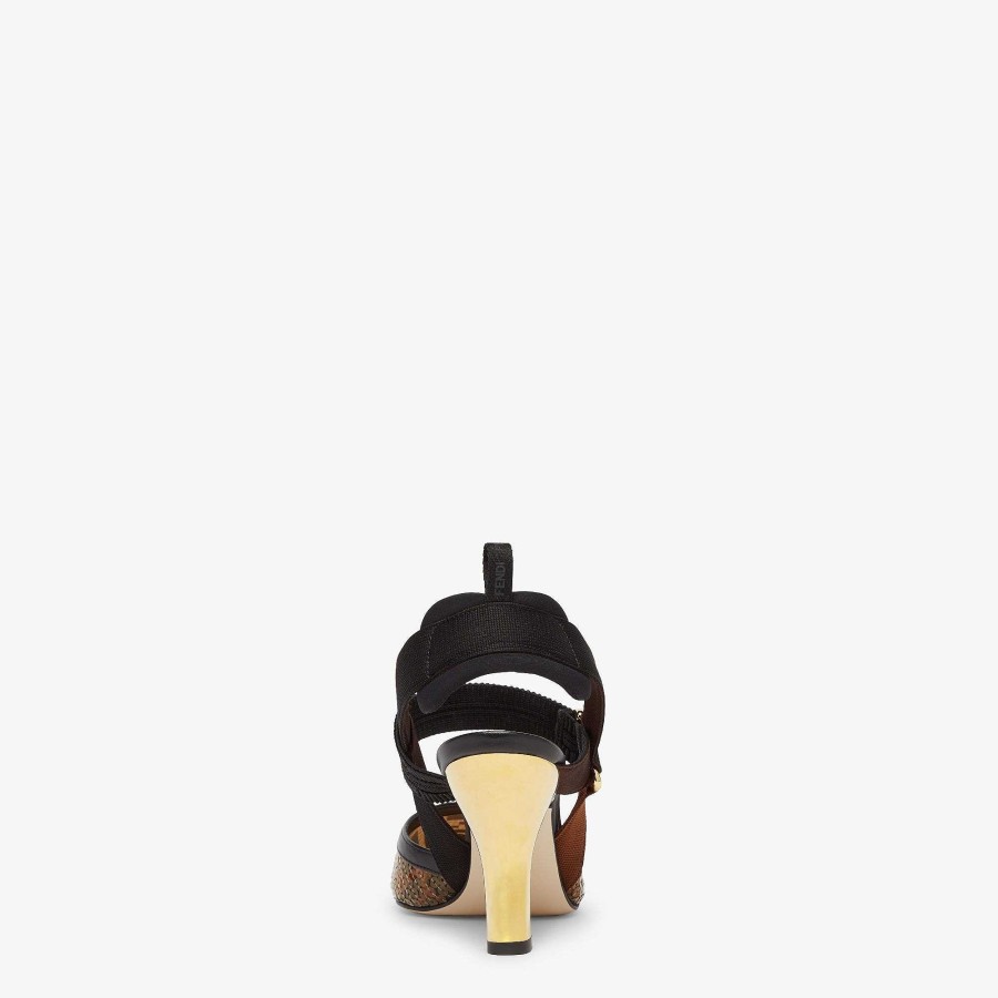 Women Fendi Pumps & Slingbacks | Colibri Black