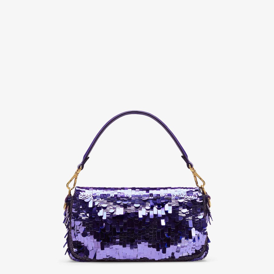 Women Fendi Shoulder & Crossbody Bags | Baguette Purple