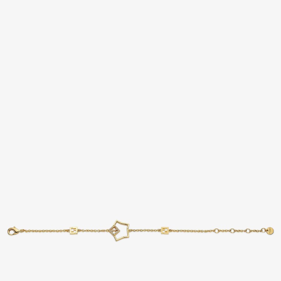 Women Fendi Bracelets | Bracelet Gold