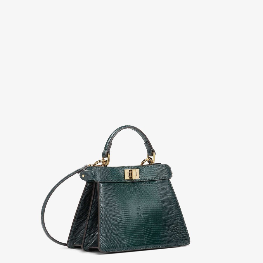 Women Fendi Peekaboo | Peekaboo Iseeu Petite Green