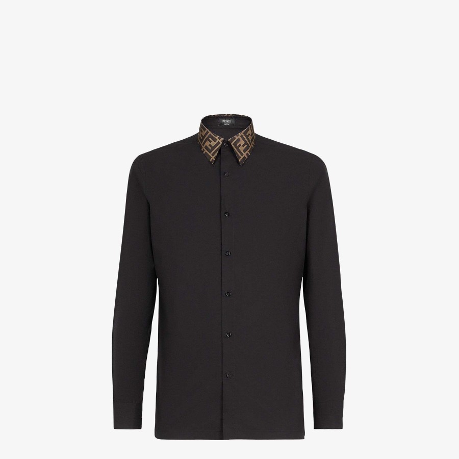 Men Fendi Shirts | Shirt Black