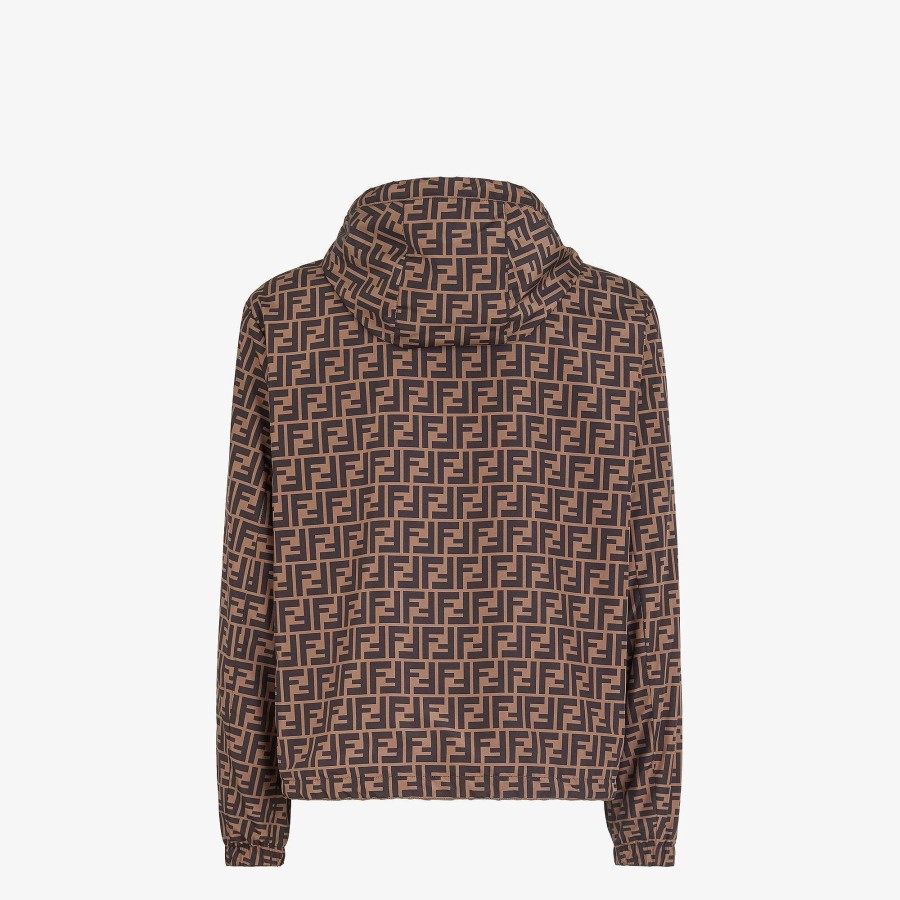 Men Fendi Activewear | Blouson Brown