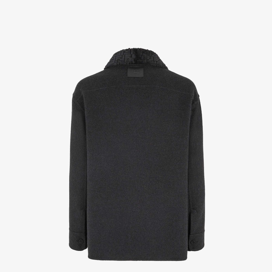 Men Fendi Outerwear | Blouson Black