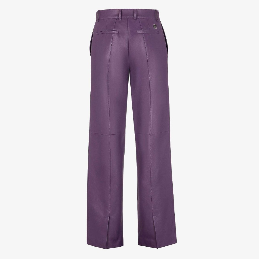 Men Fendi Pants & Shorts | Pants Purple