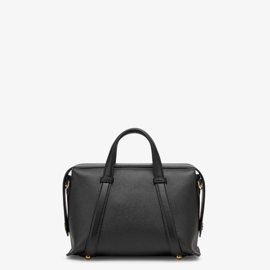 Women Fendi Boston Bags | Fendi Boston 365 Black