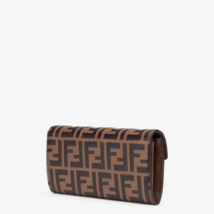 Women Fendi Wallets | Continental Black