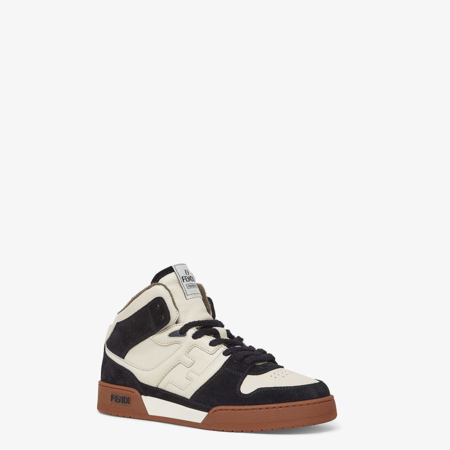 Men Fendi Sneakers | Fendi Match Black