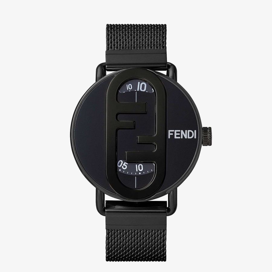 Men Fendi Watches | O'Lock Round Black