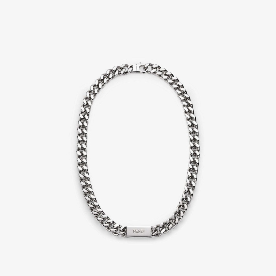 Men Fendi Necklaces | Fendi Necklace Silver