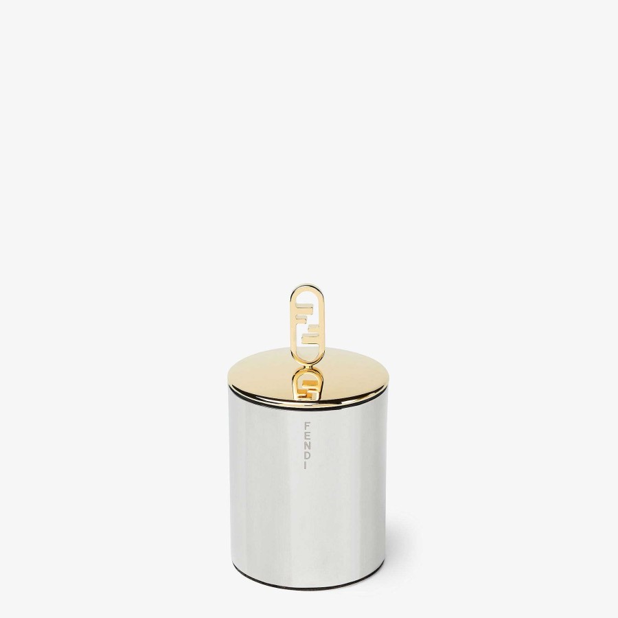 Home Decor & Lifestyle Fendi | Fendi O'Lock Candle Silver