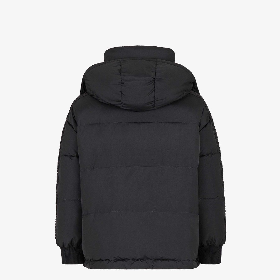 Women Fendi Activewear | Down Jacket Black