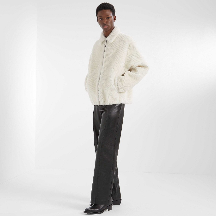 Men Fendi Outerwear | Jacket White