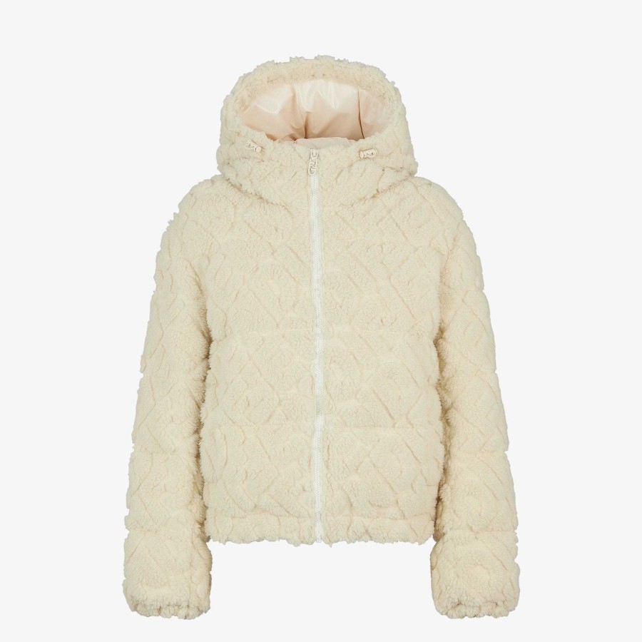 Women Fendi Outerwear | Jacket White