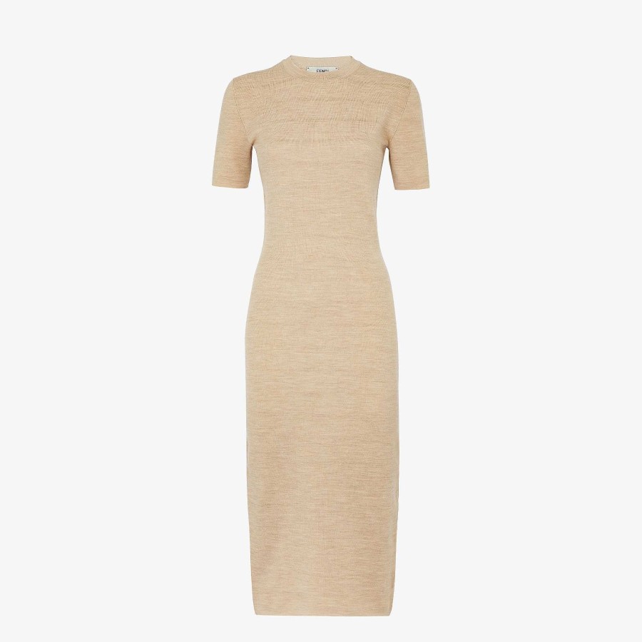 Women Fendi Dresses & Jumpsuits | Dress Beige