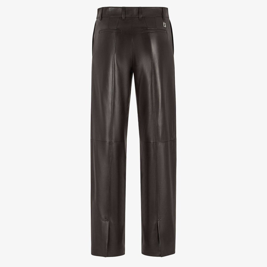 Men Fendi Pants & Shorts | Pants Brown