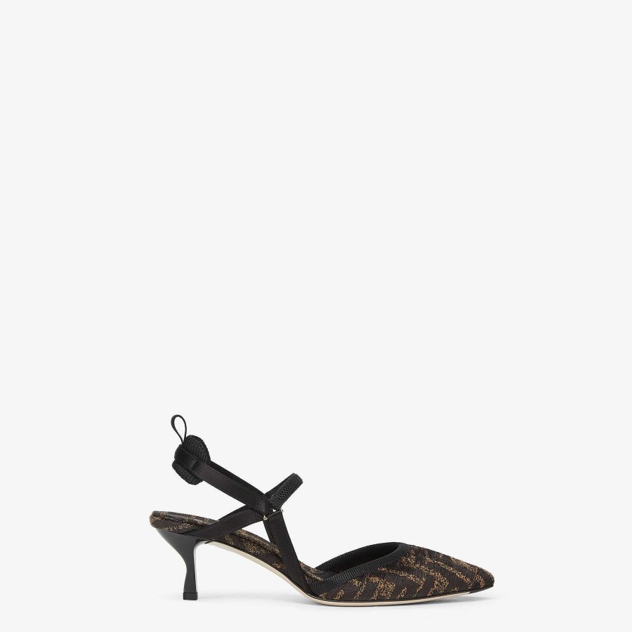 Women Fendi Pumps & Slingbacks | Colibri Lite Black