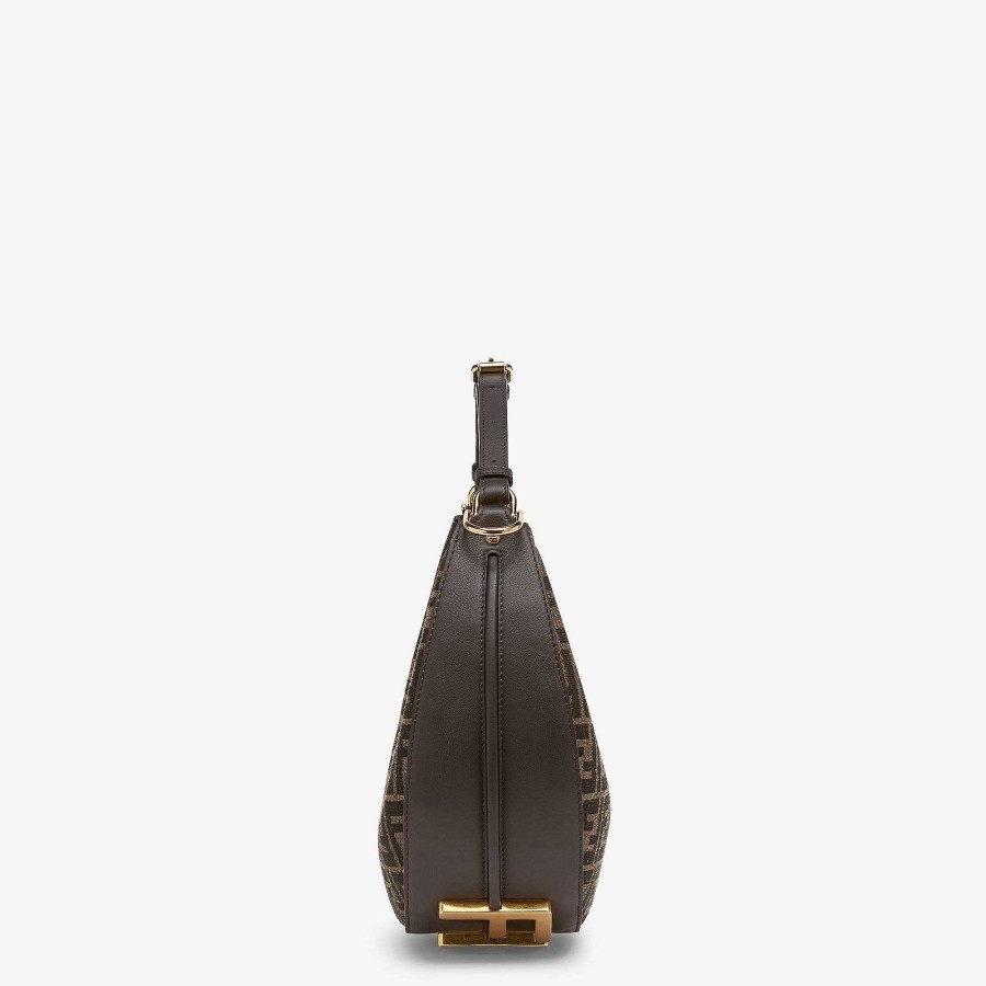 Women Fendi Hobo Bags | Fendigraphy Small Brown