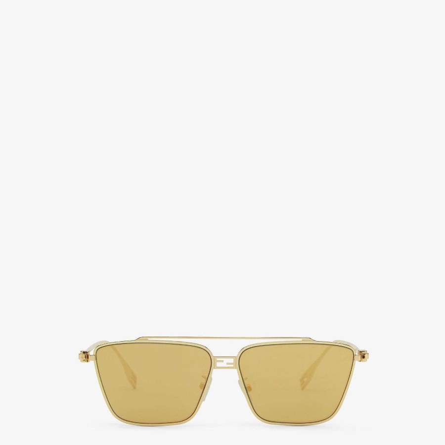 Women Fendi Sunglasses | Baguette Brown