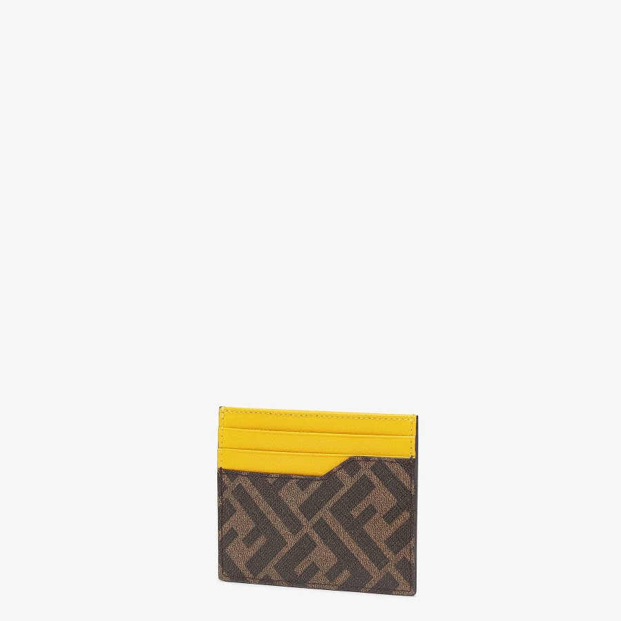 Men Fendi Card Holders | Card Holder Brown