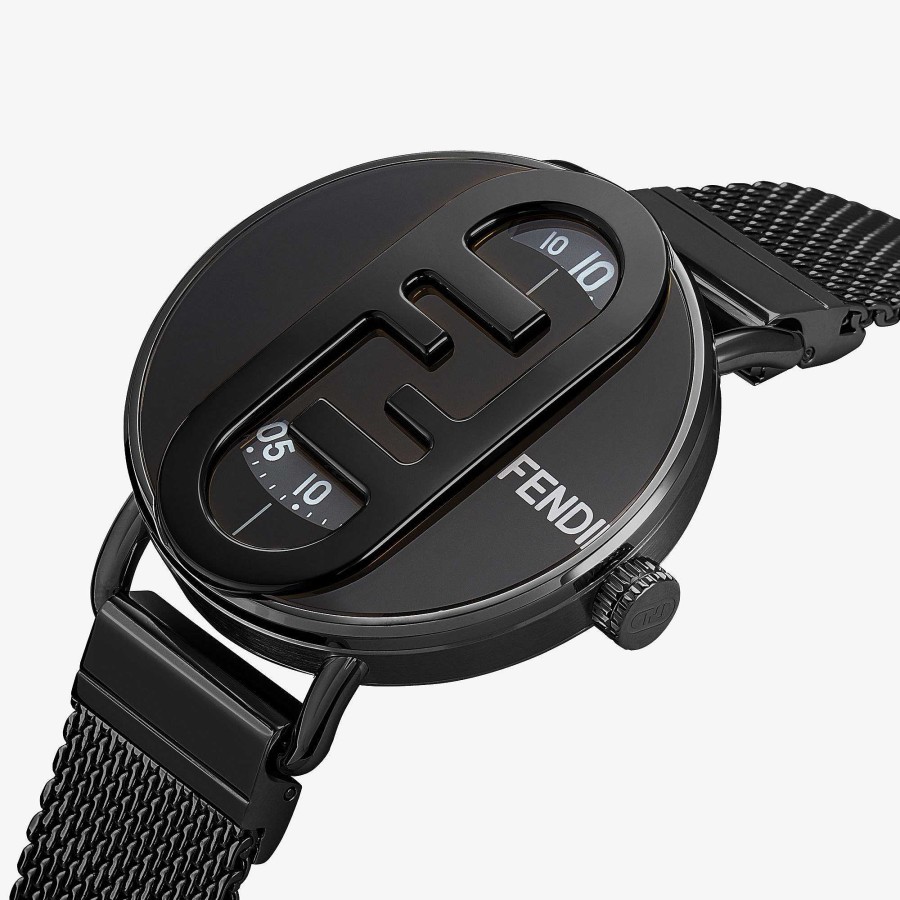 Men Fendi Watches | O'Lock Round Black