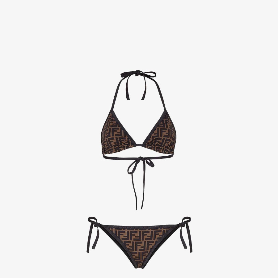 Women Fendi Swimwear | Bikini Black