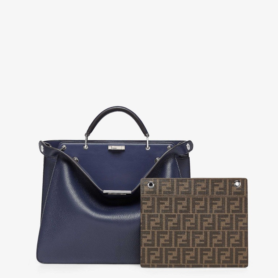 Men Fendi Peekaboo | Peekaboo Iseeu Medium Blue