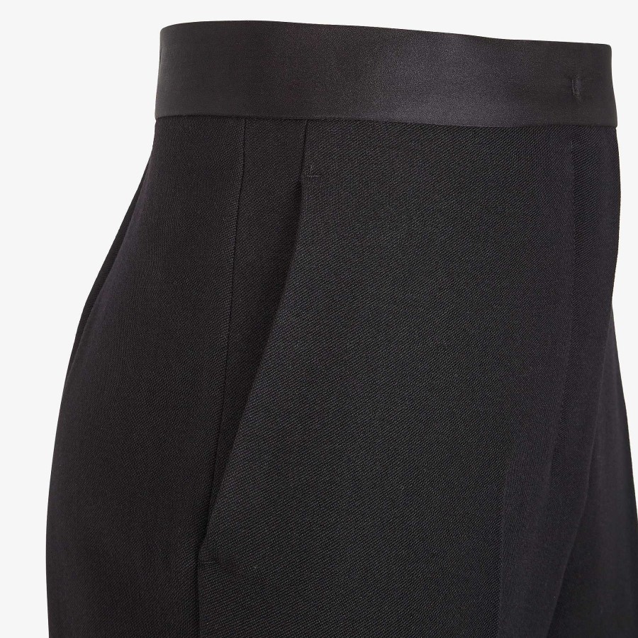 Women Fendi Pants & Shorts | Pants Black