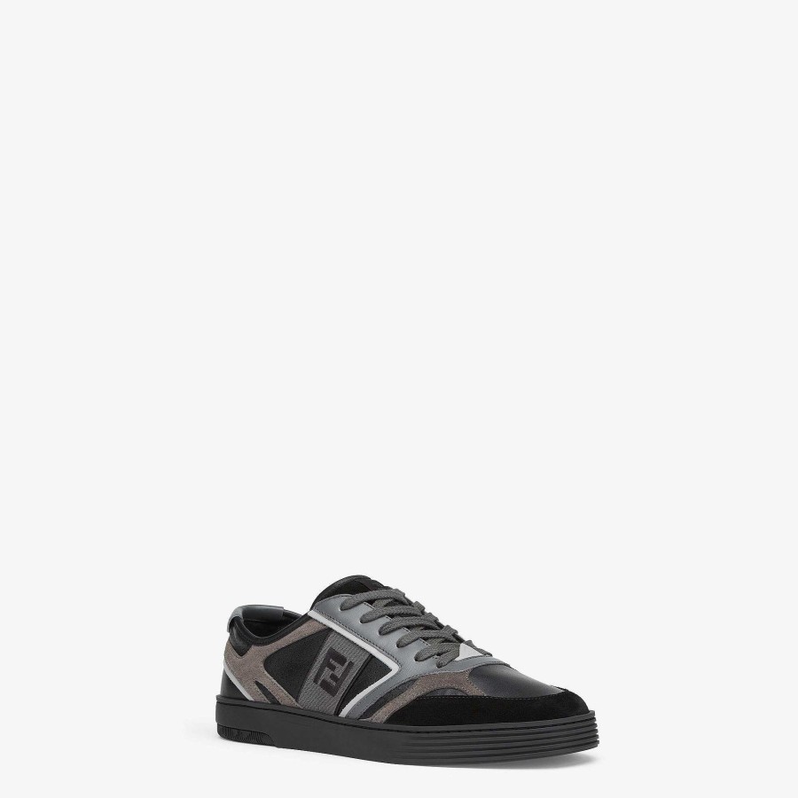 Men Fendi Sneakers | Fendi Step Black